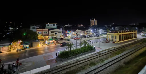 Maisema asemalta